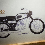 1965 kawasaki b1 凸版印刷