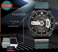 Curren นาฬิกาข้อมือผู้ชาย แท้ 100% สปอร์ตเต็มขั้นลุยไปได้ทุกที่ แสดงวันที่ สายหนังทนทาน รุ่น C8301 พ