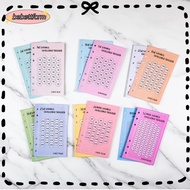 LIKE 48PCS Cost Saving Card, 52 Weeks Save Challenge 30 Days Save Cash Envelopes, Practical USD Easy
