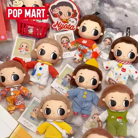 Cute Genuine New Products Popmart Nyota Small Moment Series High Quality Surprise Blind Box Handmade