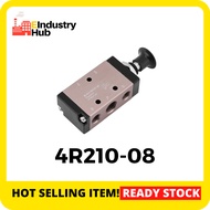 4R210-08 (4L210-08) Push Pull Pneumatic Hand Draw Air Valve