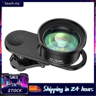 seashorehouse 10X Universal Smartphone Macro Lens 4K Ultra High Definition Phone Camera with Clip Co