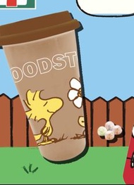 Snoopy 史諾比 Woodstock 陶瓷杯連蓋