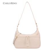 Carlo Rino Harper Utility Shoulder Bag - Nude