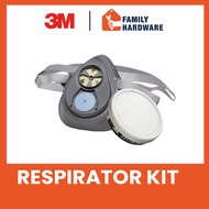 3M 3200-55 3m 3200 Respirator Kit Single Cartridge Respirator Face Mask With Extra 3311k-55 Filter F
