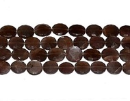 GEMS-WORLD BEADS GEMSTONE Fine Cut Chocolate Moonstone Faceted coins Beads Briolettes center Drilled
