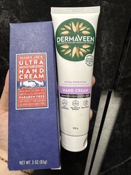 $60@2支 DERMAVEEN hand cream 額外保濕護手霜 & Trader Joe’s Ultra Moisturizing Hand Cream 超保濕護手霜