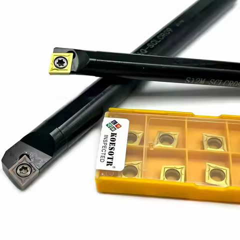 S10K/S12M/S14N/S16Q/S18Q/S20R SCLCR09 95 degree spiral lathe tool holder SCLCR09 boring bar CCMT09T3