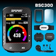 iGPSPORT BSC300 BSC 300 Bike GPS Computer Cycling  Speedmeter Color Screen Map Navigation Offline Map Bicycle Odometer