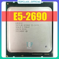 Intel Xeon Processor E5 2690 E5-2690 Eight Core 2.9G SROL0 C2 LGA2011 CPU 100% working properly PC Server Desktop Processor