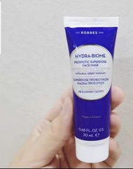 Korres Greek hydra biome yogurt mask 20ml x1 希臘酸奶益生菌玻尿酸面膜