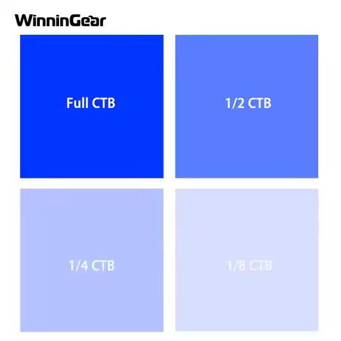 50x40cm Color Correction Gel Filter Blue Photography Lighting gels Sheet CTB for Photo Studio Strobe