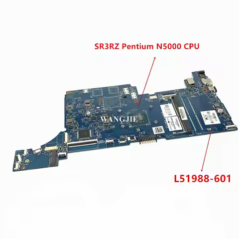 For HP 15-DW 15S-DU Laptop Mainboard FPW50 LA-H325P L51988-601 L51989-601 MOTHERBOARD UMA PentN5000 