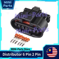 Proton Wira Satria Distributor Socket For MMC SOHC 6 PIN