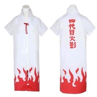 Akatsuki Cosplay Cloak Yondaime Hokage Namikaze Minato Uniform Cloak Kakashi Teacher Six Yondaime Co