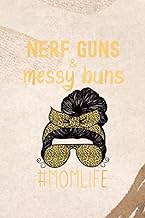 Room Chore List: Nerf Guns And Messy Buns Funny Momlife Leopard Print