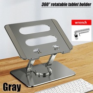 OUTMIX Laptop Stand 360° Rotatable Notebook Tablet Holder Liftable Aluminum Alloy Stand Compatible With 10-17.3\" Laptop Tablet