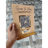 ♞QR Code Standee / Gcash Standee / Table top