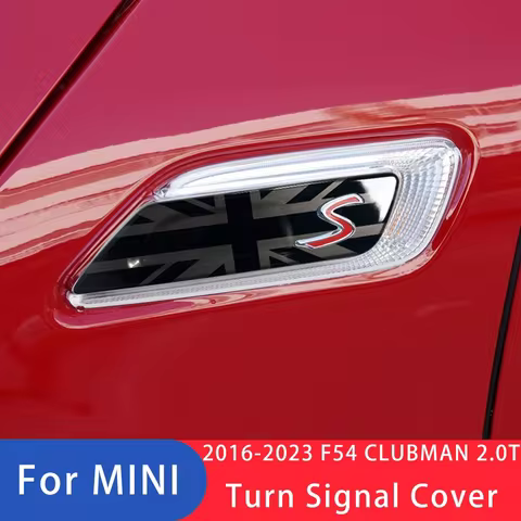 For MINI COOPER S Clubman F54 2015-2023 Clubman Car Front Side Fender Sticker Turn Signal Light Cove