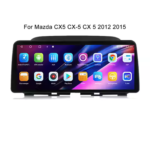12.3 inch Android 15 Screen For Mazda CX5 CX-5 CX 5 2012 2015 Car Multimedia Video Player GPS Naviga