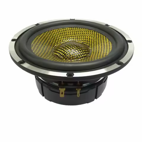 New Aluminum frame 6.5inch 4Ohm/8Ohm RMS 40W Subwoofer Speaker Car Audio 100mm Ferrite magnet Subwoo