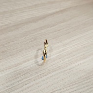 999 Gold Tiara Design Feather Light Ring | 24K Fine Gold Elegant Ring