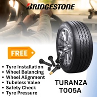 NEW TYRE 225/45R18 TURANZA T005A BRIDGESTONE (WITH INSTALLATION)