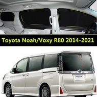Car Sunshade for Toyota Noah/Voxy R80 2014-2021 Fully Blackout Curtain Sunshade Sun Protection Priva
