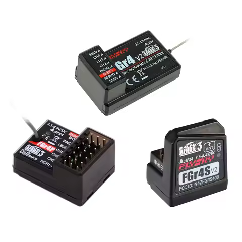 Flysky Receiver FGR4S FS-FGR4S 4CH 2.4G Receiver Can Be PPM/IBUS Output for Flysky FS-FG4 Transmitte