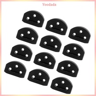 Yoo 12Pcs Guitar String Retainer Classical Guitar Rollers String Trees Guitar String Ties Bridge Bea