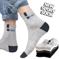 MATA NEW SPORT Men's and Women's Thick Short Socks Above the Ankle