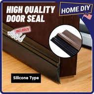 Heavy duty & High quality rubber & brush /Door Bottom Seal Brush Door Seal