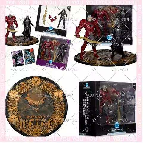 for McFarlane Toys 2 Pack Collector Edition #4 Batman Who Laughs Knight Armor and Merciless Dark Mul
