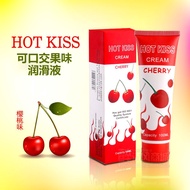 " Hot Kiss " Cherry Flavored Edible Lubricant Sex Liquid 100ml  , Licin Pelincir , Sex toy oil