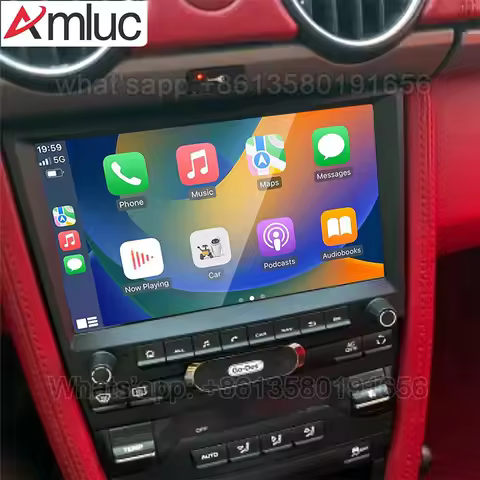 Amluc For Porsche Cayman 911 987 Boxster 997 720P Auto Android Car Radio Multimedia GPS Player Autor