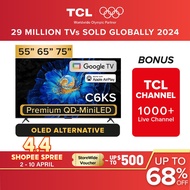 NEW 2025 | TCL C6KS Premium QDMini LED 4K TV | 55 65 75INCH| High HDR Brightness | AiPQ Processor |2