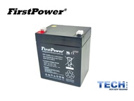 FIRSTPOWER 12V 4.5AH PREMIUM Rechargeable Sealed Lead Acid Battery For Electric Scooter/ Toys car / Bike /Solar /Alarm /Autogate/UPS/ Power Solution