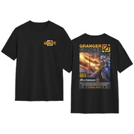 KAOS MOBILE LEGENDS - BAJU SKIN GRANGER LEGEND - KAOS HERO MARKSMAN - BAJU JUNGLER ML COWOK CEWEK
