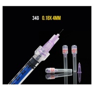 Conpuvon ใช้ครั้งเดียว 34g เข็มไมโคร 1.5mm 2.5mm 4mm เข็มต่อกล่อง 100 สนับสนุน