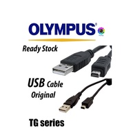 Olympus USB 2.0 cable A - miniUSB OLYMPUS 12pin, TG series , Black Original Cable