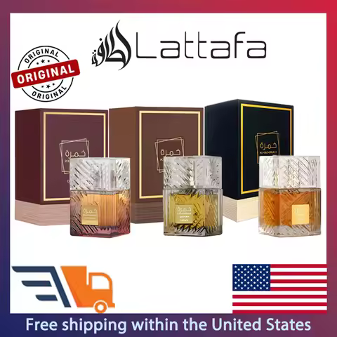 100ml Lattafa Khamrah Series Eau de Parfum Homme Spray Original Arab Perfumes Lasting Oriental Spicy