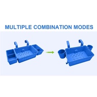 yunhaoSK-Above Ground Swimming Pool Accessories Poolside Storage Basket Hanging Bar Table Shelf