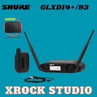 Shure GLXD14+/93 Digital Wireless Presenter System with LPC-S Hard Case ( GLXD14+ / WL93 )