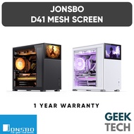 JONSBO D41 Mesh Screen ATX Casing with Integrated 8" LCD Screen