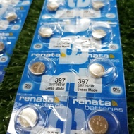 (IN STOCK) SR726SW 397 ORIGINAL RENATA SWISS MADE WATCH BATTERY.