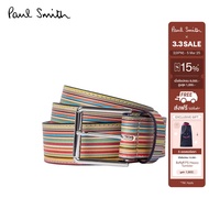 Paul Smith เข็มขัดผู้ชาย รุ่น M1A-4952-AWIDEC-92 สี Multi Coloured