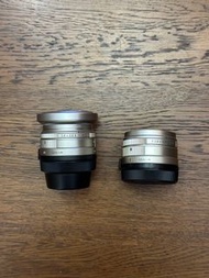Contax 45mm f/2 Planar/ Contacx 28mm f/2 Biogon 相機鏡頭