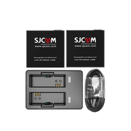SJCAM อุปกรณ์เสริมกล้องแอคชั่นแคมเมรา-แบตเตอรี่สำรองที่ชาร์จแบตเตอรี่คู่เข้ากันได้กับ SJCAM SJ4000/S