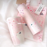 Korea Starbucks paul joe Cooperation Style Cat Thermos Mug Cat Mug Domestic