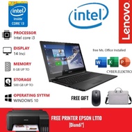 Laptop Lenovo Intel Core i3 RAM 8GB SSD 256 / laptop murah/laptop